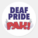 Search for deaf pride stickers Asl