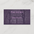 Search for tombstone business cards Gothic