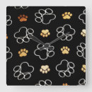 Search for paw print clocks Puppy
