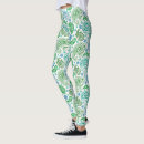 Search for blue paisley leggings Green