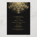 Search for snowflakes rehearsal dinner invitations Gold