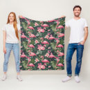 Search for tropical flamingo blankets Flowers