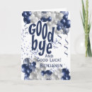Search for leaving job cards Farewell