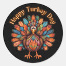 Search for happy turkey day stickers Festive