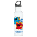 Search for elmo and cookie monster water bottles Children