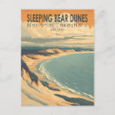 Search for sleeping bear postcards Lake michigan