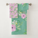 Search for pretty green bath towels Floral