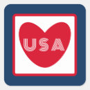 Search for red white blue hearts stickers United states