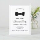 Search for black and white stag party invitations Minimalist