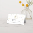 Search for gold star place cards Celestial