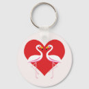 Search for pink flamingo key rings White