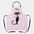 Search for atom long aprons Black