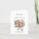 Search for attendant proposal Maid of honor