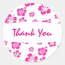 Search for pink hibiscus flower stickers Hawaiian