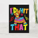 Search for pinata cards Sombrero