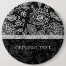Search for black lace badges Flowers