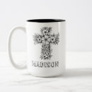 Search for floral cross mugs Catholic
