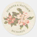Search for apple wedding stickers Botanical