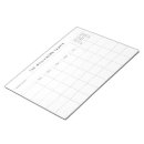 Search for monthly notepads Modern