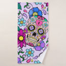 Search for sugar skull bath towels Pattern