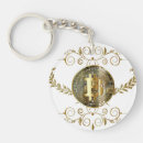 Search for gold coin key rings Money