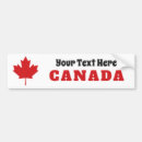 Search for canada bumper stickers America