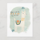 Search for drama llama postcards Animals