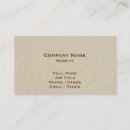 Search for parchment business cards Minimalist