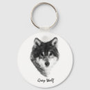 Search for wolf portrait key rings Wildlife