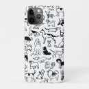Search for dog drawing iphone cases Black and white