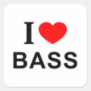 Search for i love bass stickers Musician