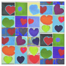 Search for red heart fabric Blue
