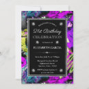 Search for neon 21st birthday invitations Elegant