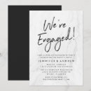 Search for marble engagement party invitations Trendy
