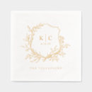 Search for crest monogram napkins Initials or monogram