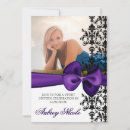 Search for purple 19th birthday invitations Sweet
