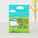 Search for funny card for golfer cards For him