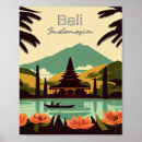 Search for vintage bali posters Temple