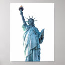 Search for famous landmarks posters Statue of liberty