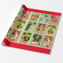 Search for vintage snowman wrapping paper Children