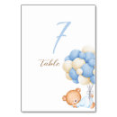 Search for teddy bear table cards Baby shower