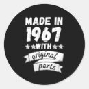 Search for made in 1967 stickers Funny