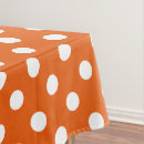 Search for orange tablecloths Bright