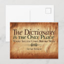 Search for working hard postcards Success