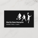 Search for basketball business cards Black and white
