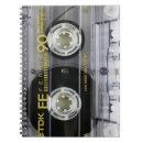 Search for cassette tape notebooks 80s