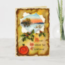 Search for parchment christmas cards Snow