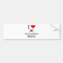 Search for korean bumper stickers South