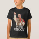 Search for catholic kids tshirts Pope leo xiv