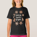 Search for gingerbread kids tshirts Christmas cookies